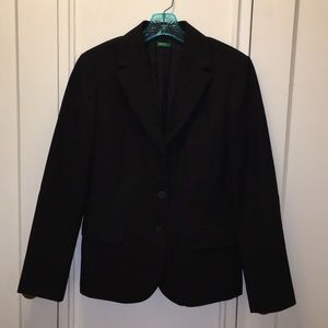 Benetton black blazer